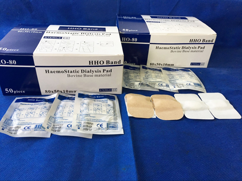 2019 Hemostatic pressure bandage for dialysis 