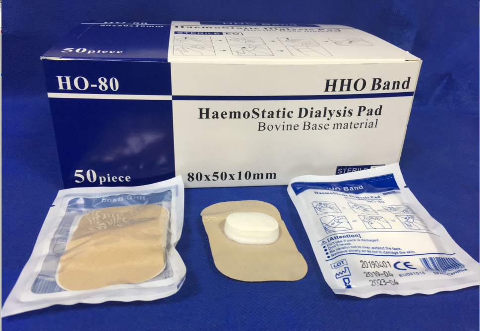 Gelatin absorbable hemostatic pressure dressing 