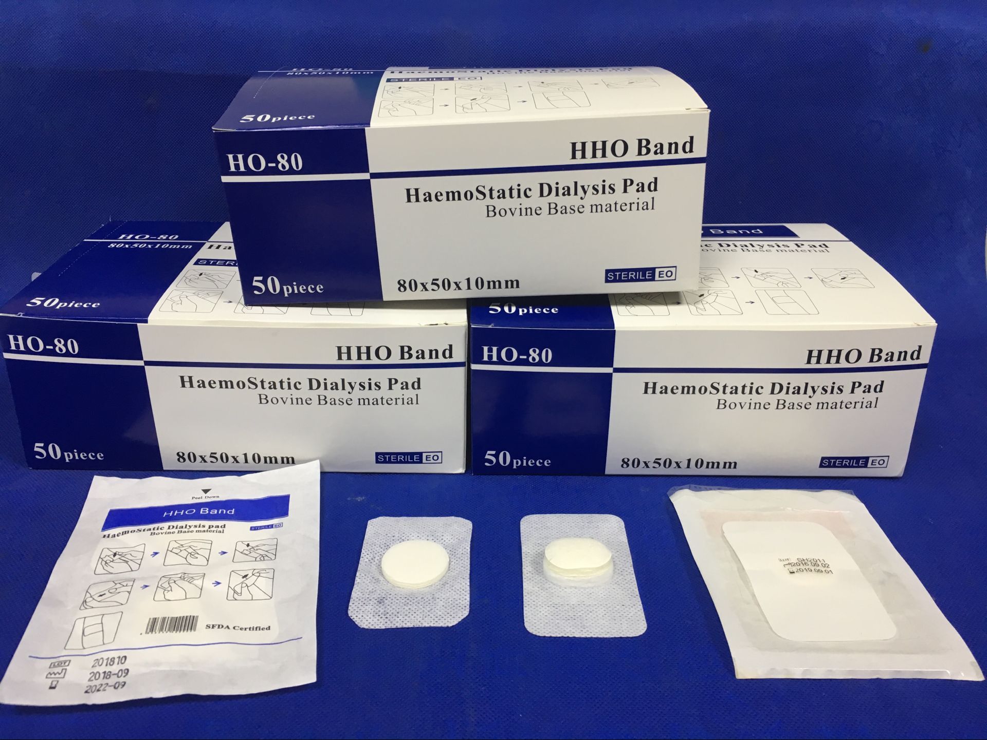 Absorbable hemostatic pressure Gelatin bandage 