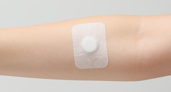 Hemostatic pressure bandage  for dialysis