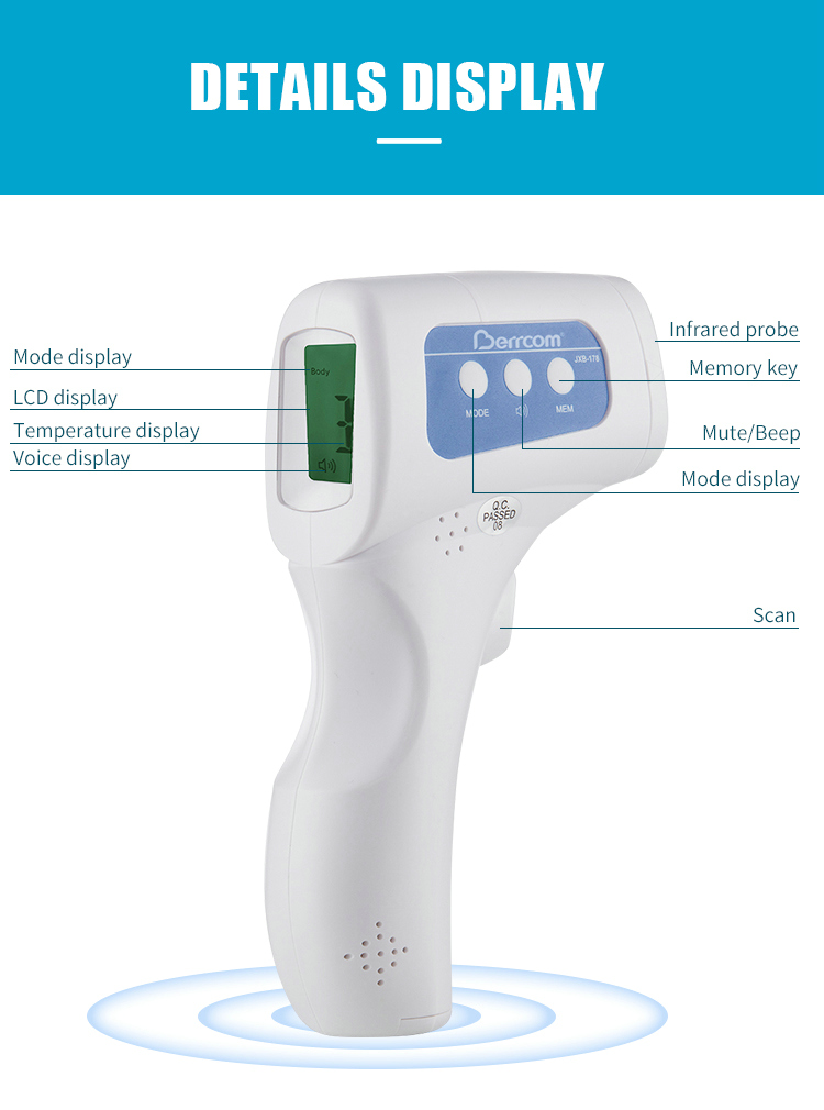 Infrared temperature gun