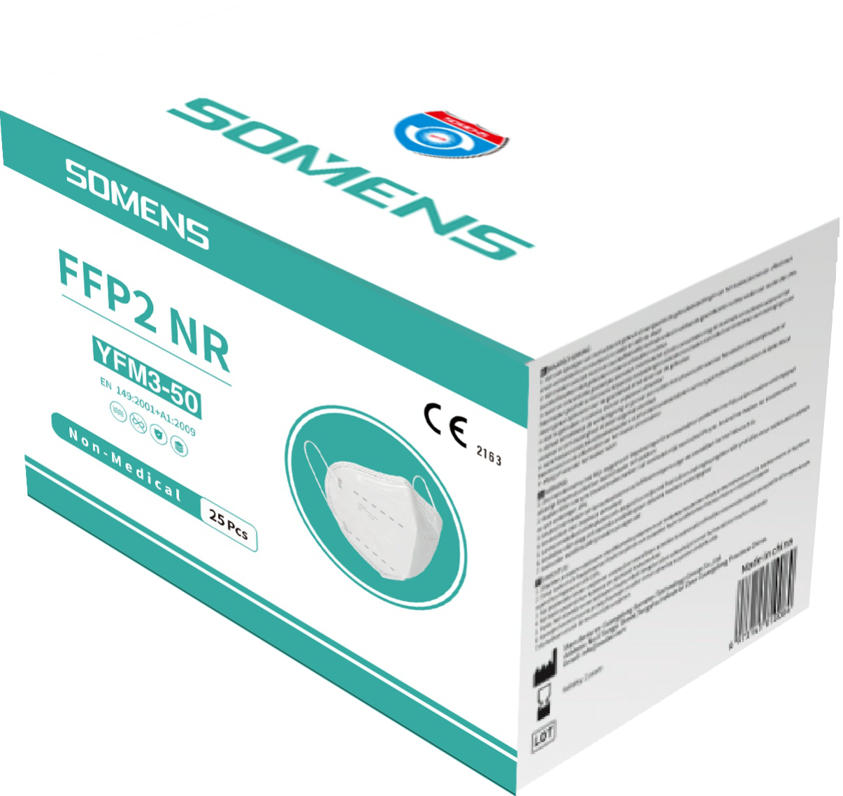  FFP2 face mask with CE  