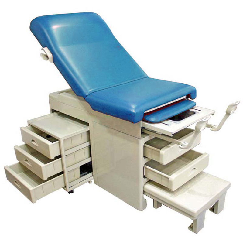 Midmark type exam table for gynecological examination