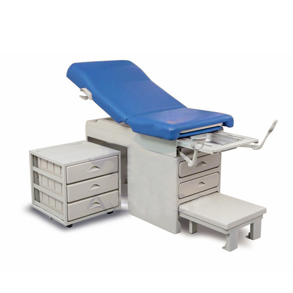 Midmark type exam table for gynecological examination