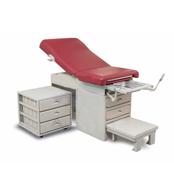 Midmark type exam table for gynecological examination