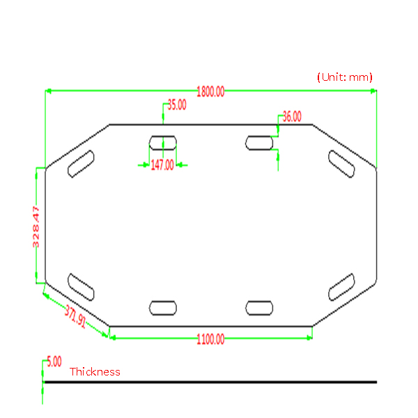 MRI NON MAGNETIC PATIENT TRANSFER BOARD