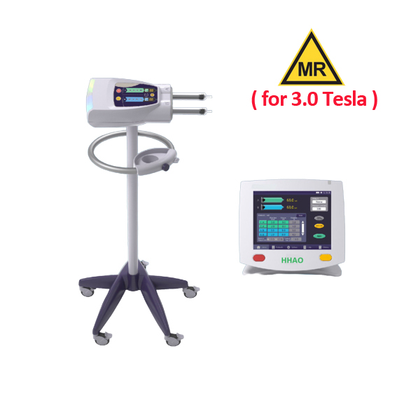 China MR dual head contrast injector/ MR conditional to 3.0  Tesla