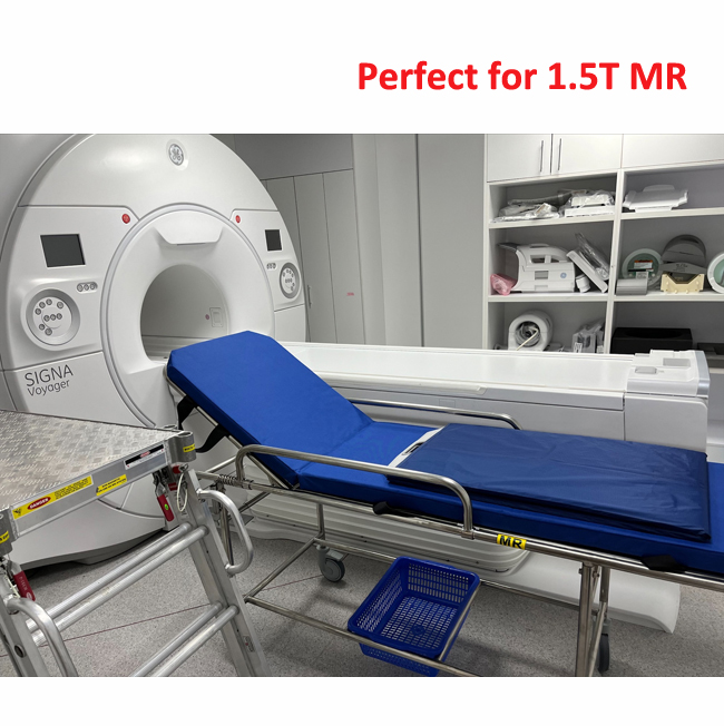 China MRI compatible stretcher trolley manufacturer for in Magnetic Resonance Room/MRI