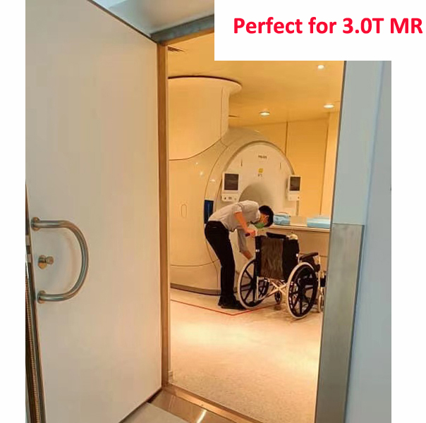 China nonmagnetic wheelchair for Use in Magnetic Resonance Room/MRI