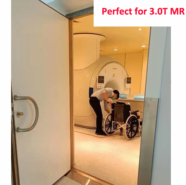 China nonmagnetic wheelchair for Use in Magnetic Resonance Room/MRI