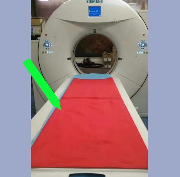 Medical rollboard for easy patient transfer in CT room, MR room, nurse home