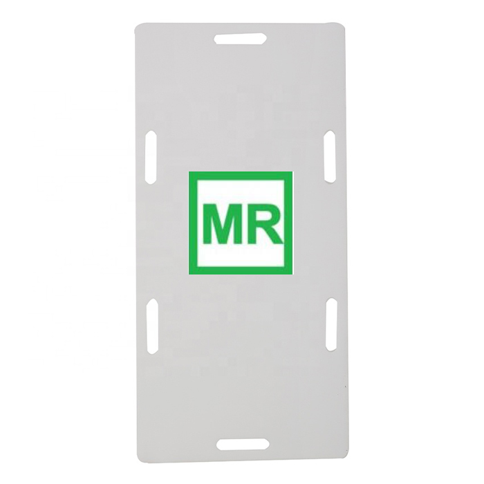 MRI Plastic Transfer Board for MRI room use/ MR conditional to 1.5T, 3.0T and 7.0T