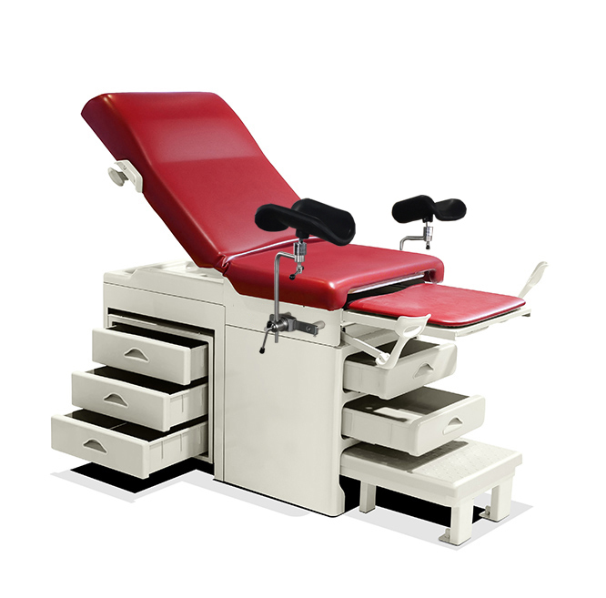 Manual gynecological table with drawers / Midmark Ritter 204 manual examination table similar type