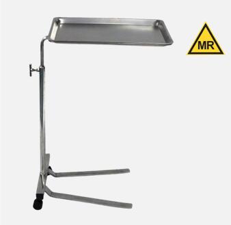 Non magnetic MRI compatible Mayo table for MR room use/ for 1.5T and 3.0T