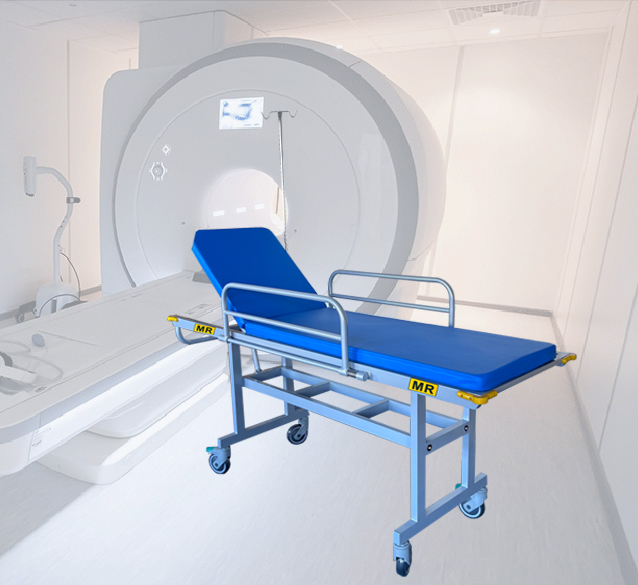 BIODEX similar type MR stretcher / 100% Aluminium structure