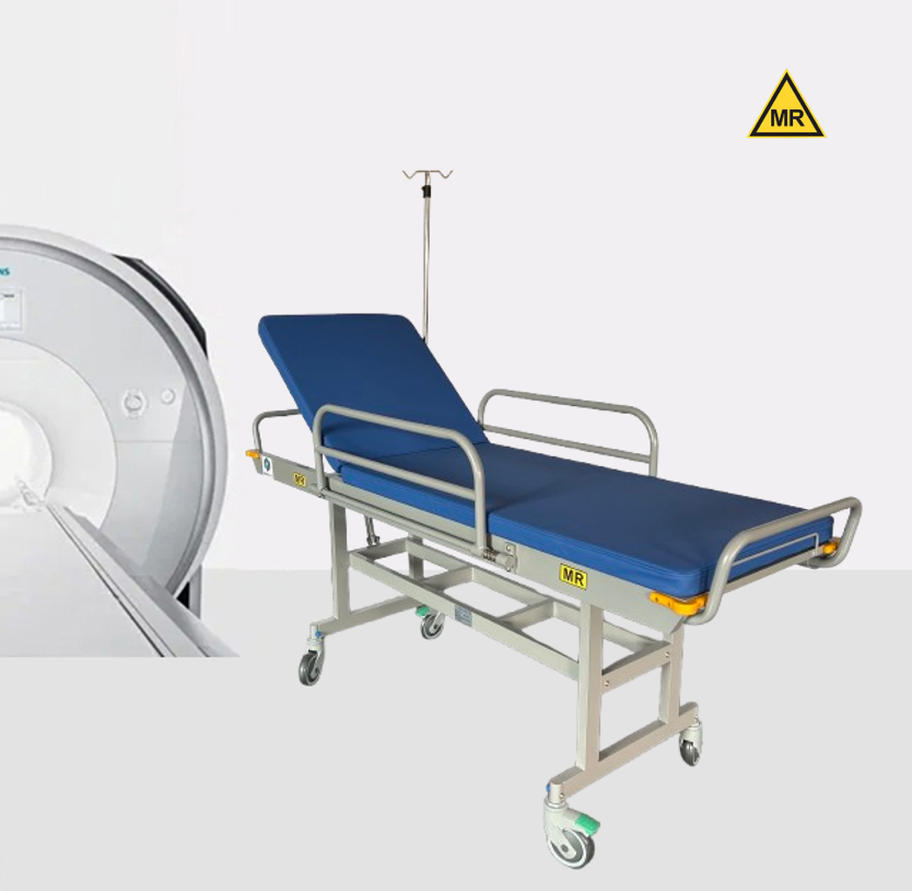 BIODEX similar type MR stretcher / 100% Aluminium structure
