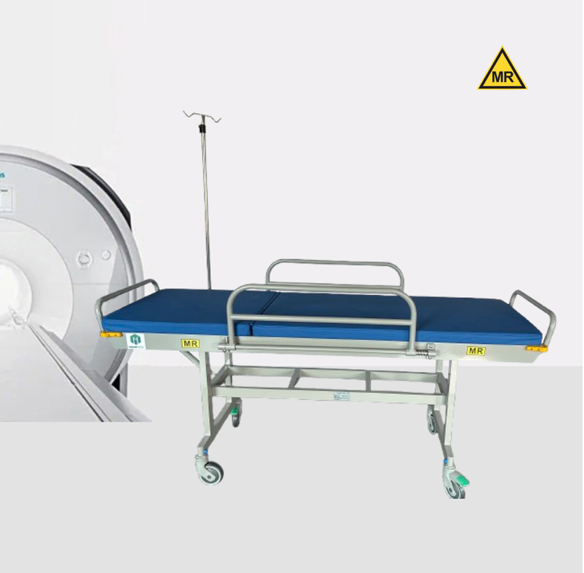 BIODEX similar type MR stretcher / 100% Aluminium structure