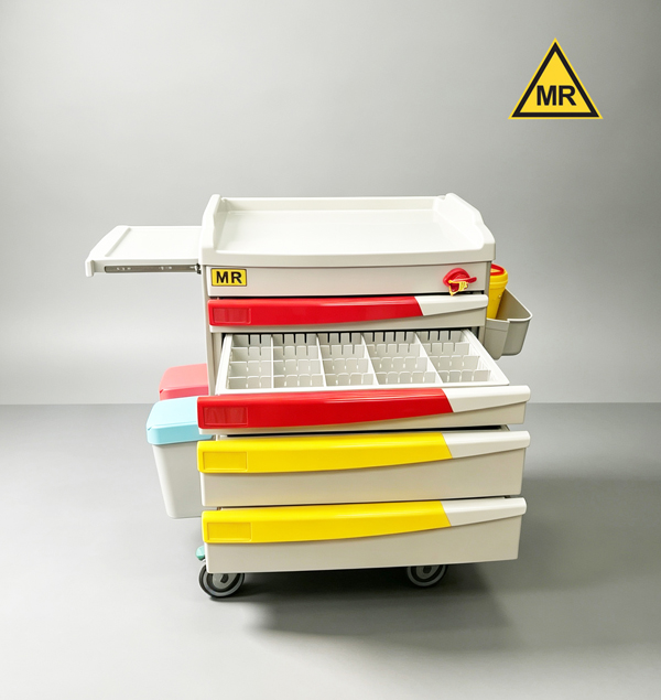 MRI compatible ABS trolley