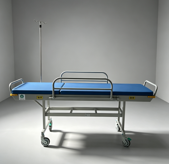 BIODEX similar type MR stretcher / 100% Aluminium structure